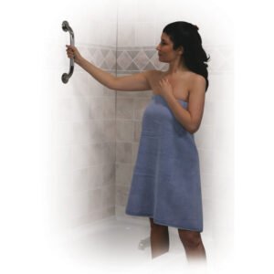 Chrome Knurled Grab Bar