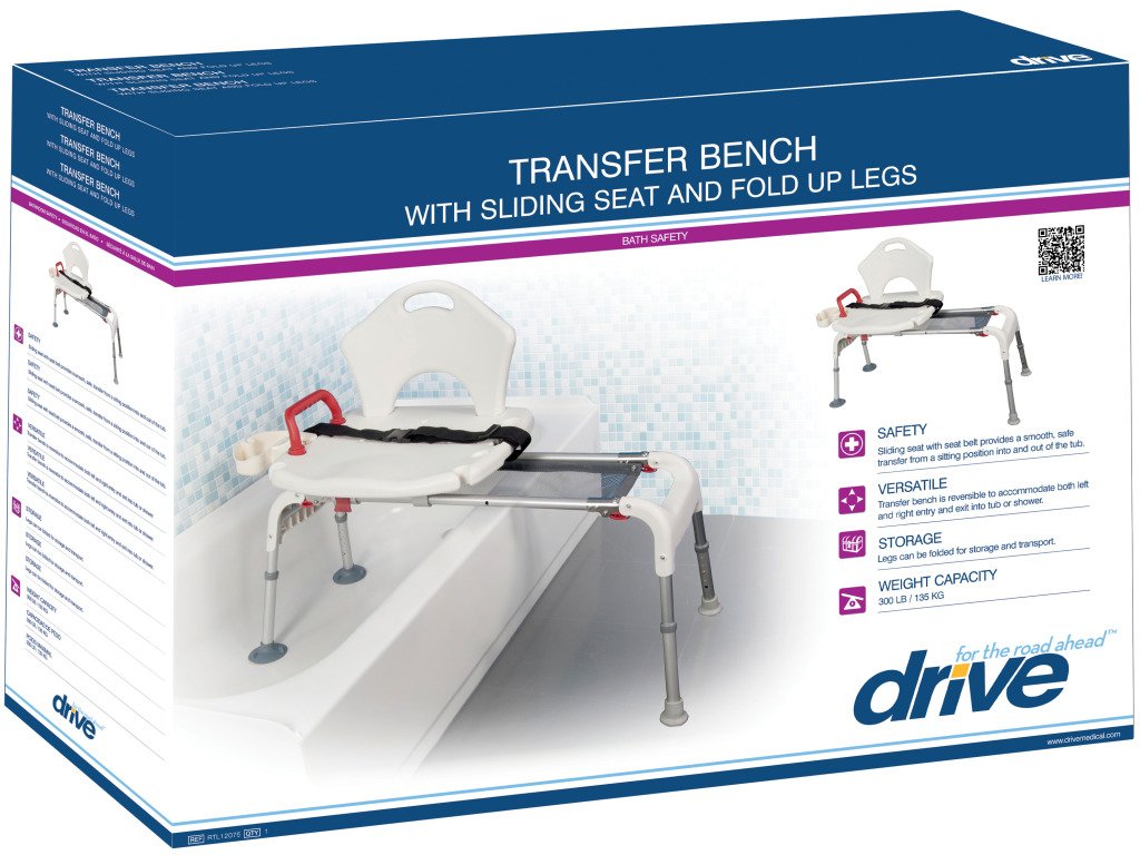 Folding Universal Sliding Transfer Bench - Image 5