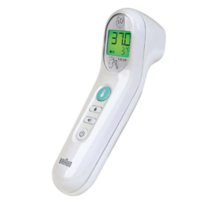 BRAUN NO TOUCH INFRARED THERMOMETER