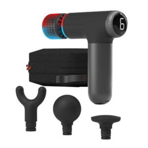 SHARPER IMAGE POWERBOOST PRO PLUS COMPACT HOT AND COLD PERCUSSION MASSAGER