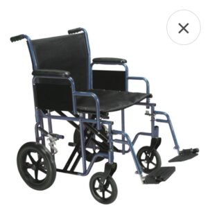 Bariatric Steel Transport Chair