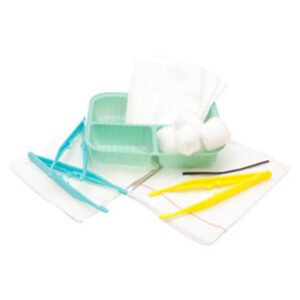 Plastic Sterile dressing tray