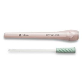 BX/30 INFYNA CHIC HYDROPHILIC INTERMITTENT CATHETER, 14FR, 6"