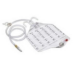 EA/1 BEDSIDE DRAINAGE ANTIREFLUX BAG 68OZ 2000ML