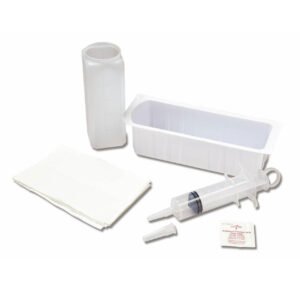 EA/1 IRRIGATION TRAY W/ PISTON SYRINGE