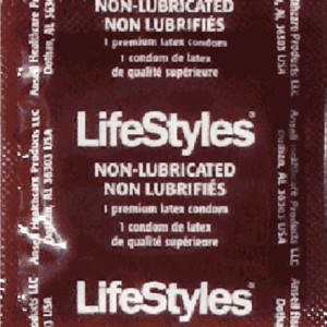 BG/144 LIFESTYLES CONDOM NON-LUBRICATED ONE SIZE FITS MOST