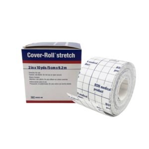 BX/1 COVER-ROLL STRETCH NON-WOVEN ADHESIVE FIXATION SHEET 5CM X 9.2M