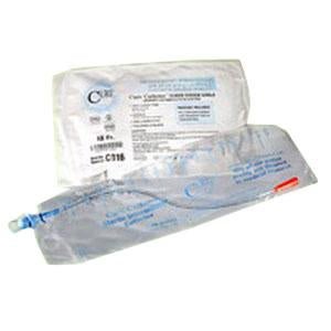 EA/1 CURE CLOSED SYSTEM CATH, 12FR 16IN, 1500ML COLLECTION BAG