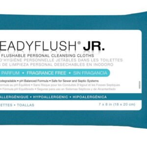 ReadyFlush Junior Flushable Wipe, 7" x 8" 24/ca (17.7 x 20 cm) MSC263820