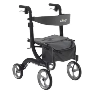 Nitro Aluminum Rollator - walker 4 wheels 10" Casters