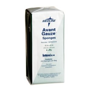 Gauze Sponge Non-Woven, 4 Ply, Non Sterile, 10 x 10cm 2000/cs NON25444