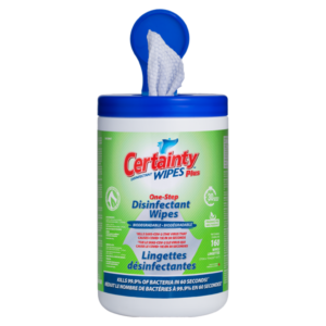 Certainty Biodegradable Disinfectant Wipes