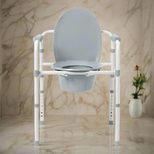 Medline 3-in-1 Elongated Folding Commode G1-200LX1 Each