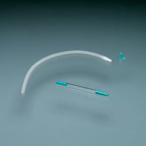 EA/1 EXT TUBING 18IN FOR LEG BAG, LATEX FREE