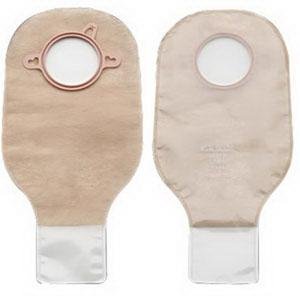 BX/10 NEW IMAGE CLAMP CLOSURE 12" DRAINABLE POUCH CLEAR 4" FLANGE