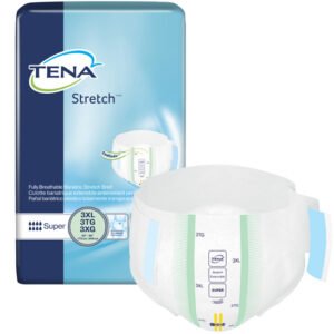 TENA® Stretch™ Super Bariatric Incontinence Brief, Super Absorbency, 3X-Large