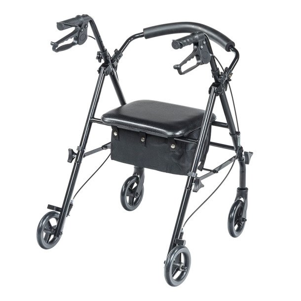 Drive medical Travel Rollator, walker with a Seat - Image 3