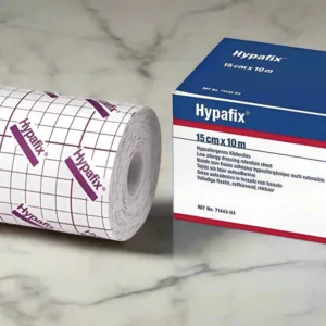 BX/1 HYPAFIX STRETCH NON-WOVEN ADHESIVE FIXATION SHEET 10CM X 10M