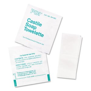 BX/100 CASTILE SOAP TOWLETTES