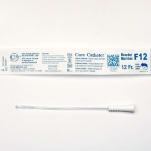 BX/30 CURE INTERMITTENT CATH FEMALE 12FR 6IN STRAIGHT TIP