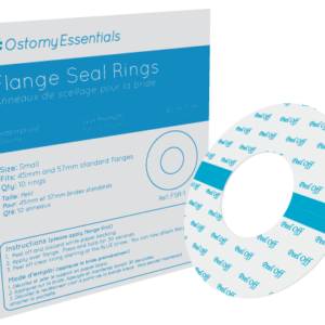 PK/10 OSTOMY ESSENTIALS FLANGE SEAL RINGS, SIZE SMALL (32MM - 50MM)