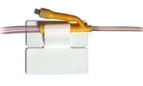 EA/1 CATH-SECURE MULTI-PURPOSE TUBE HOLDER 2 1/2IN WRAP TAB, 3IN x 1 3/4IN W BAS