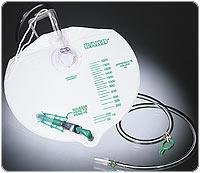 EA/1 INFECTION CONTROL URINE DRAINAGE BAG W/ ANTI-REFLUX CHAMBER 2000ml TEARDROP