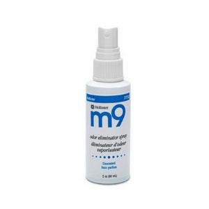 EA/1 BOTTLE 2/OZ M9 2 OZ. ODOR ELIMINATOR, PUMP SPRAY