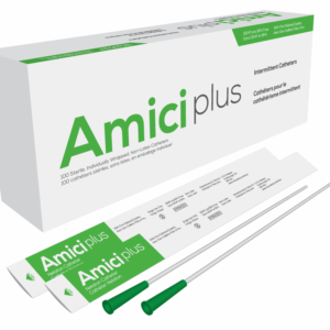 BX/100 Amici Plus Male Catheters, 14FR, 16"