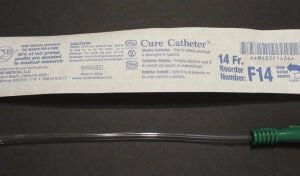 BX/30 CURE INTERMITTENT CATH FEMALE 14FR 6IN STRAIGHT TIP