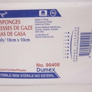 PK/200 DUCARE WOVEN GAUZE SPONGE 4IN x 4IN, 8PLY, NON-STERILE