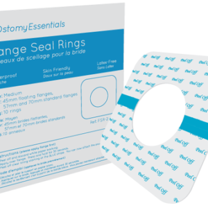 PK/10 OSTOMY ESSENTIALS FLANGE SEAL RINGS, SIZE MEDIUM (45MM, 57MM-70MM)