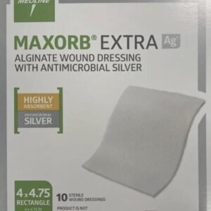 MAXORB EXTRA CALCIUM ALGINATE WOUND DRESSING 10CM X 10CM BOX/10 EACH