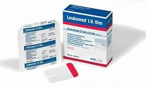 BX/5 LEUKOMED NON-WOV ADH STERILE DRESSING W/ABSORB PAD 7.2CM X 5CM