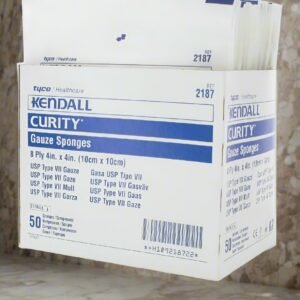 PK/25 (2/PKG) CURITY GAUZE SPONGE STERILE 8 PLY,4"X4"