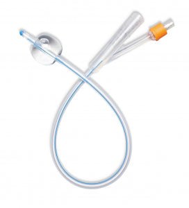 Catheter Foley 2 Way 14 Fr, 5cc, 100% Silicone, Sterile DYND11501