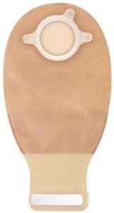 NATURA DRAINABLE POUCH WITH INVISICLOSE OPAQUE STANDARD 70MM (2-3/4IN)