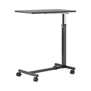 Overbed Table, Walnut, Chrome Base MDS104015