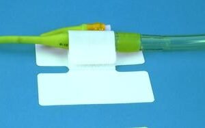 CATH-SECURE MULTI-PURPOSE TUBE HOLDER 2 3/4IN WRAP TAB, 3IN x 1 1/4IN W BASE