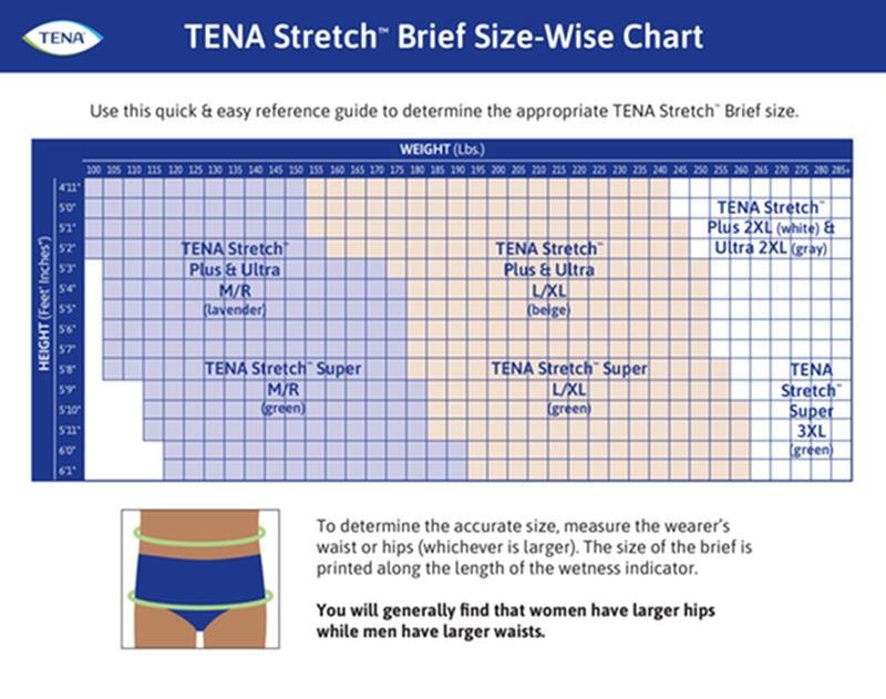 TENA® Stretch™ Ultra Incontinence Brief, Ultra Absorbency - Image 3