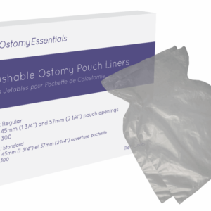 BX/100  FLUSHABLE POUCH LINERS, OPENING UP TO 57MM, SIZE 14.5CM X 20.5CM