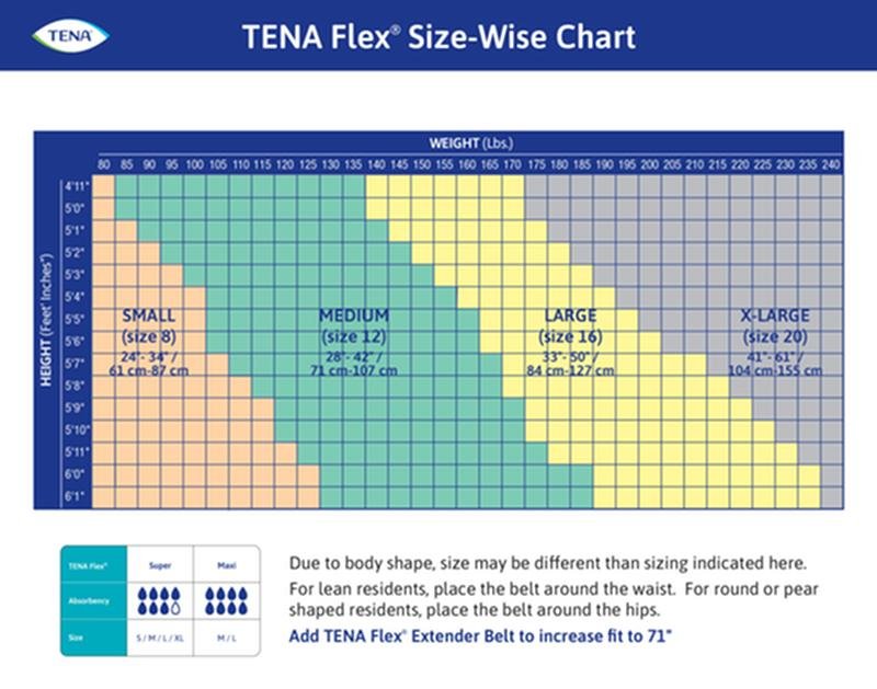 TENA® ProSkin™ Flex Maxi Brief, Maximum Absorbency, Size 12/Medium - Image 4