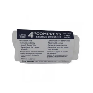 Conforming Sterile Bandage Non-Adherent Gauze 4''x4''