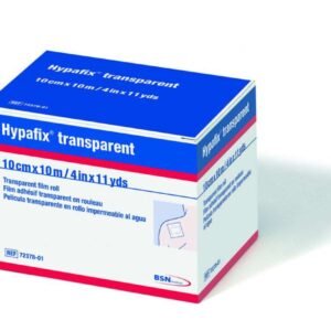 BX/1 HYPAFIX TRANSPARENT WATERPROOF ADHESIVE FILM 10CM X 10M