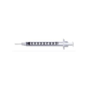 BD 329420 Microfine Insulin Syringe 1ML 28G x 0.5” Box/100
