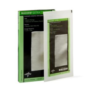 Maxorb Extra Calcium Alginate Wound Dressing, 10 x 20 cm 50/cs MSC7048EP
