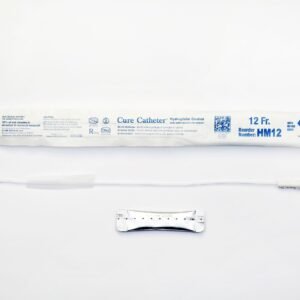 BX/30 CURE INTERMITTENT MALE CATH ,16" ,STRAIGHT TIP,HYDROPHILIC 12FR