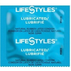 CONDOM LUBRICATED LIFESTYLE BRAND LATEX BOX/144 EACH