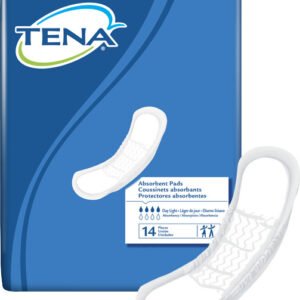TENA® Day Light 2 Piece Heavy Incontinence Pad, Light Absorbency