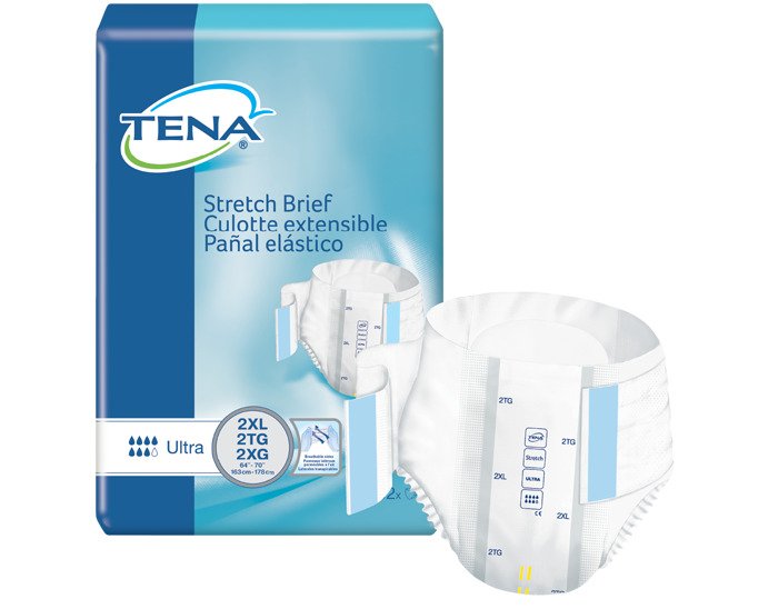 TENA® Stretch™ Ultra Incontinence Brief, Ultra Absorbency